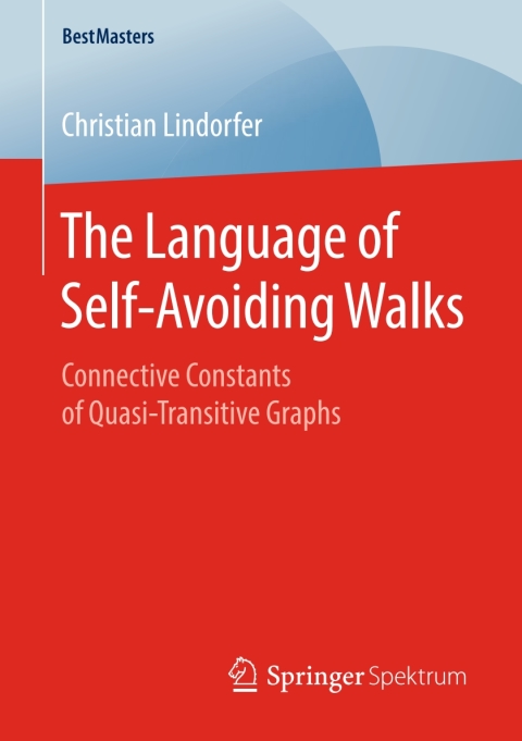 Cover image for book The Language of Self-Avoiding Walks