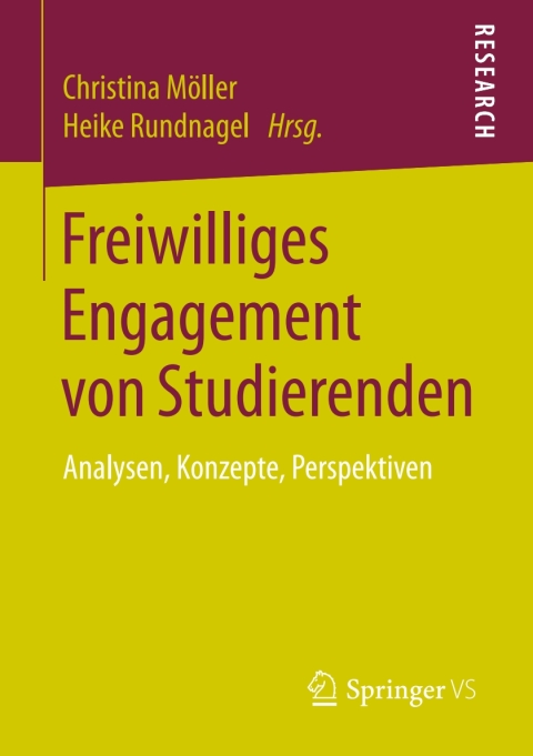 Cover image for book Freiwilliges Engagement von Studierenden