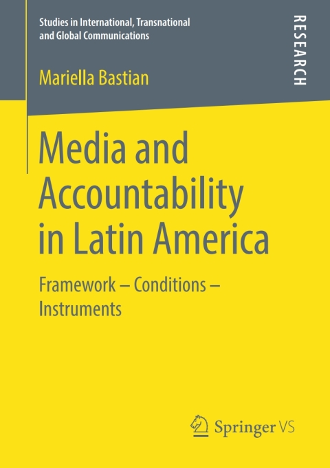 Cover image for book Media and Accountability in Latin America