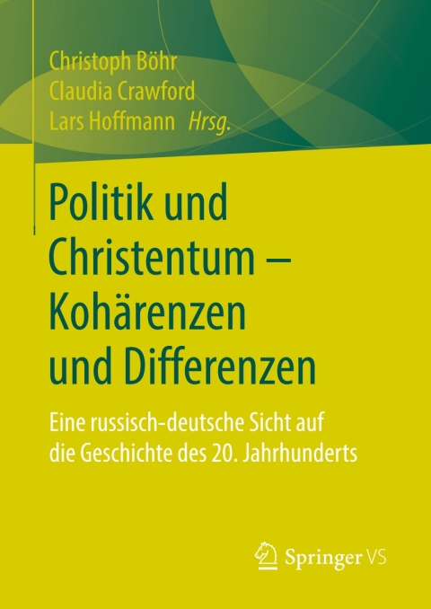 Cover image for book Politik und Christentum – Kohärenzen und Differenzen