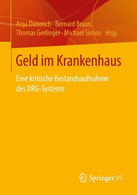 Cover image for book Geld im Krankenhaus