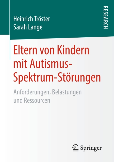 Cover image for book Eltern von Kindern mit Autismus-Spektrum-Störungen