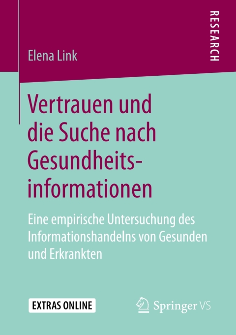Cover image for book Vertrauen und die Suche nach Gesundheitsinformationen