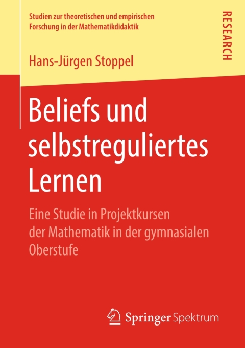 Cover image for book Beliefs und selbstreguliertes Lernen