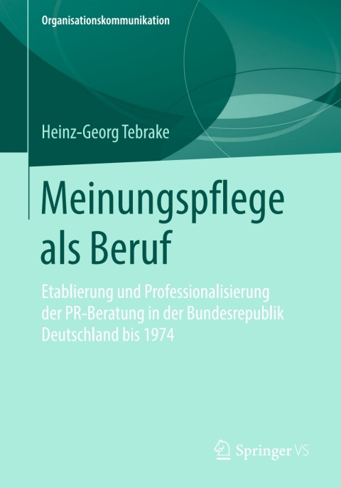 Cover image for book Meinungspflege als Beruf
