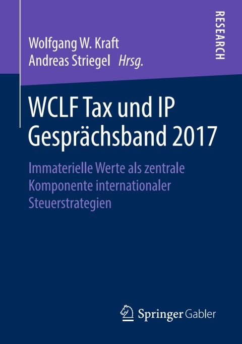 Cover image for book WCLF Tax und IP Gesprächsband 2017