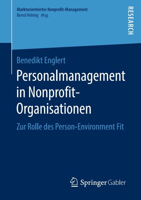 Cover image for book Personalmanagement in Nonprofit-Organisationen