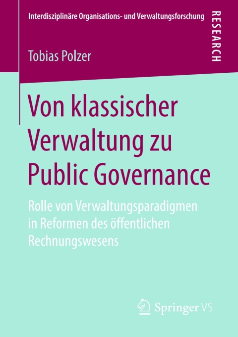Cover image for book Von klassischer Verwaltung zu Public Governance