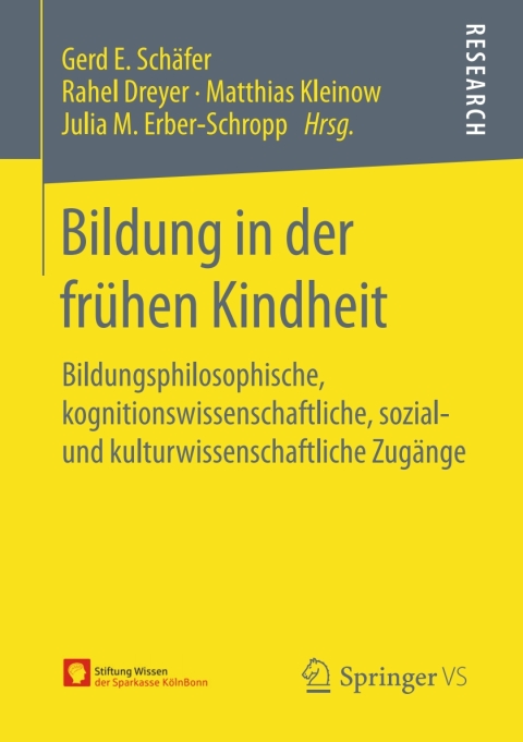 Cover image for book Bildung in der frühen Kindheit