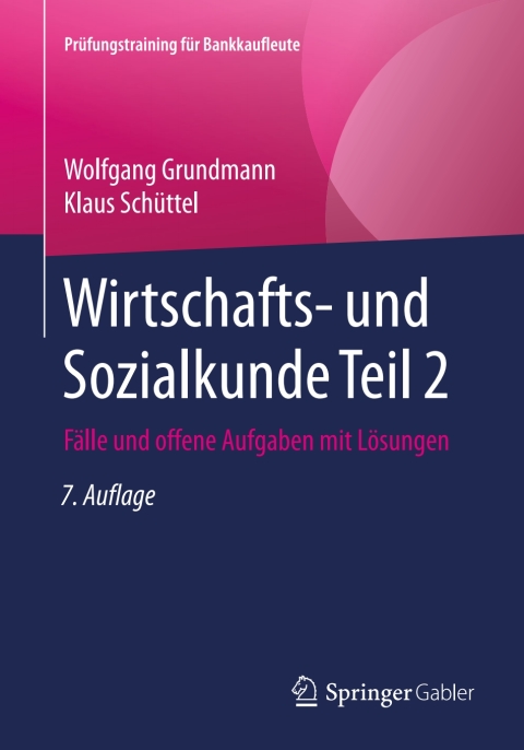 Cover image for book Wirtschafts- und Sozialkunde Teil 2