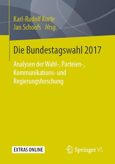 Cover image for book Die Bundestagswahl 2017