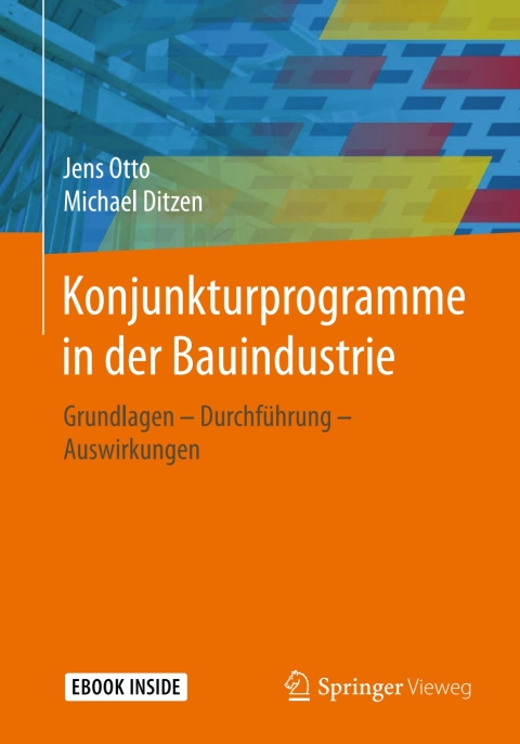 Cover image for book Konjunkturprogramme in der Bauindustrie