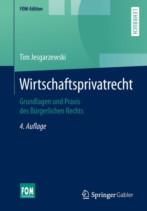 Cover image for book Wirtschaftsprivatrecht