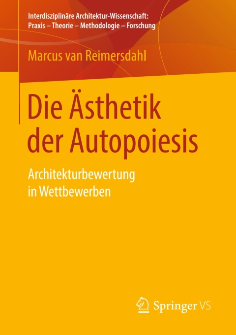 Cover image for book Die Ästhetik der Autopoiesis