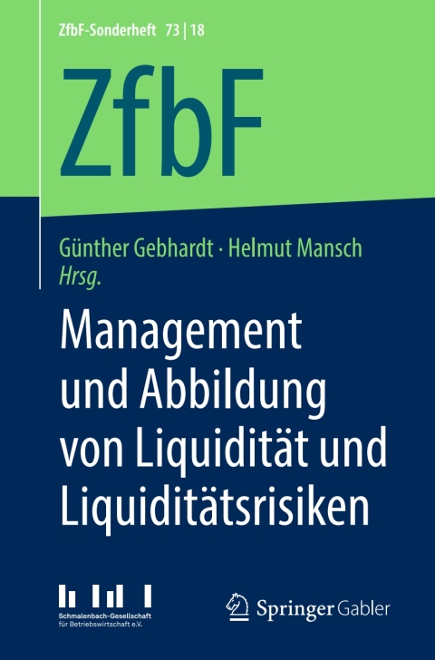 Cover image for book Management und Abbildung von Liquidität und Liquiditätsrisiken