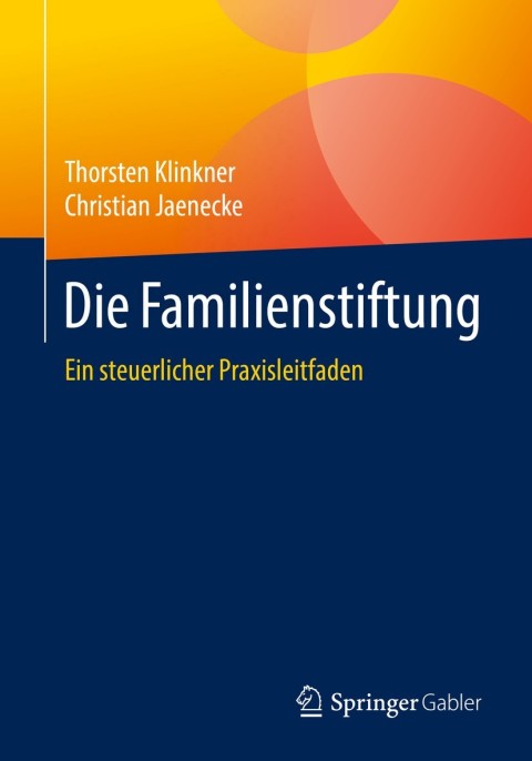Cover image for book Die Familienstiftung