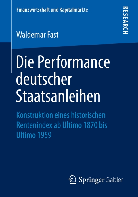 Cover image for book Die Performance deutscher Staatsanleihen