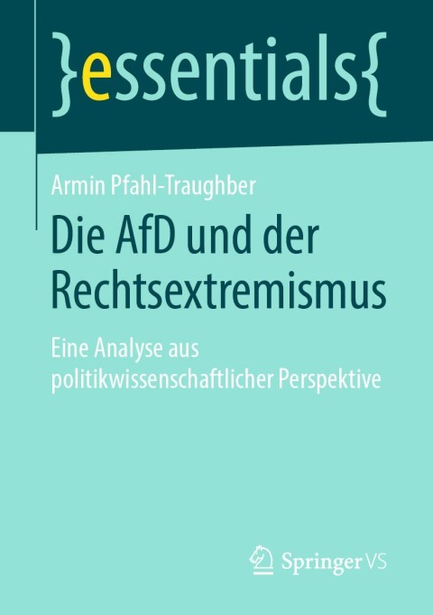 Cover image for book Die AfD und der Rechtsextremismus