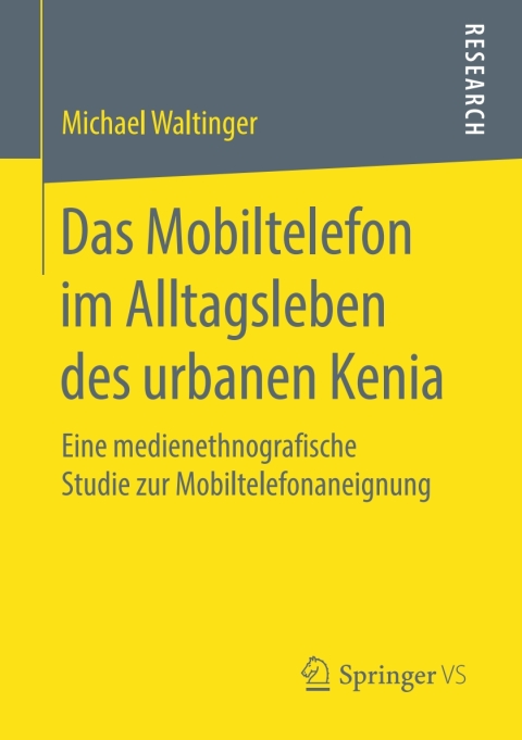 Cover image for book Das Mobiltelefon im Alltagsleben des urbanen Kenia