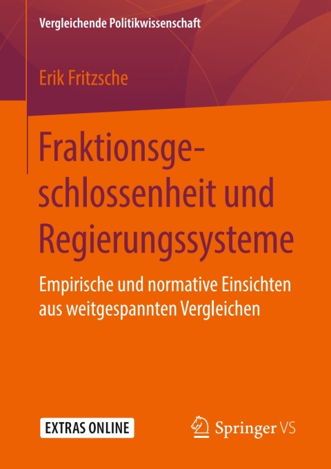 Cover image for book Fraktionsgeschlossenheit und Regierungssysteme