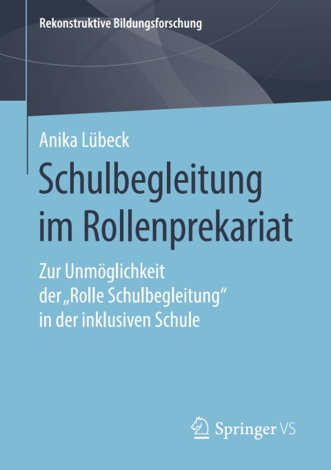 Cover image for book Schulbegleitung im Rollenprekariat