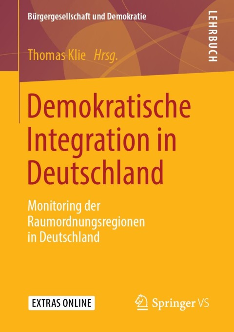 Cover image for book Demokratische Integration in Deutschland
