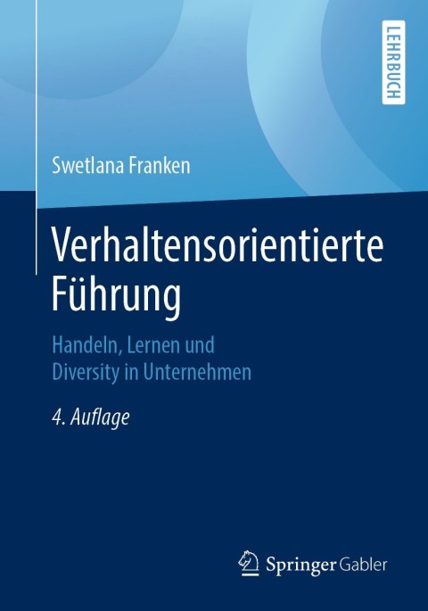 Cover image for book Verhaltensorientierte Führung