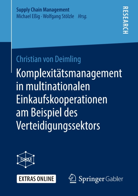 Cover image for book Komplexitätsmanagement in multinationalen Einkaufskooperationen am Beispiel des Verteidigungssektors