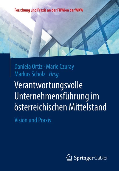 Cover image for book Verantwortungsvolle Unternehmensführung im österreichischen Mittelstand