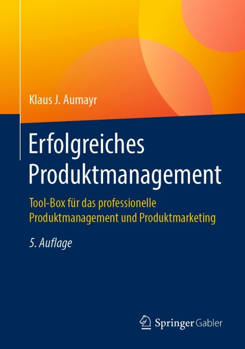 Cover image for book Erfolgreiches Produktmanagement