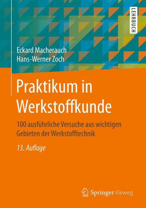 Cover image for book Praktikum in Werkstoffkunde