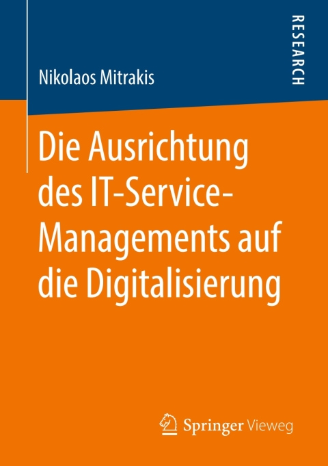 Cover image for book Die Ausrichtung des IT-Service-Managements auf die Digitalisierung