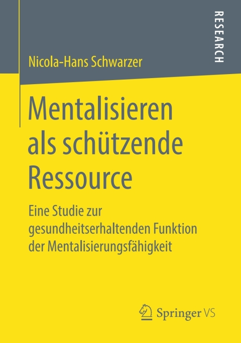 Cover image for book Mentalisieren als schützende Ressource