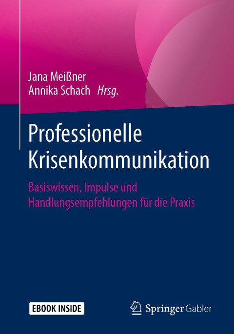 Cover image for book Professionelle Krisenkommunikation