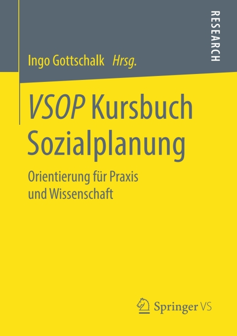 Cover image for book VSOP Kursbuch Sozialplanung