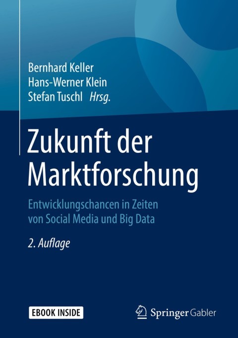 Cover image for book Zukunft der Marktforschung