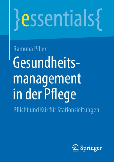 Cover image for book Gesundheitsmanagement in der Pflege