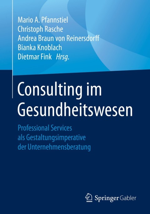 Cover image for book Consulting im Gesundheitswesen