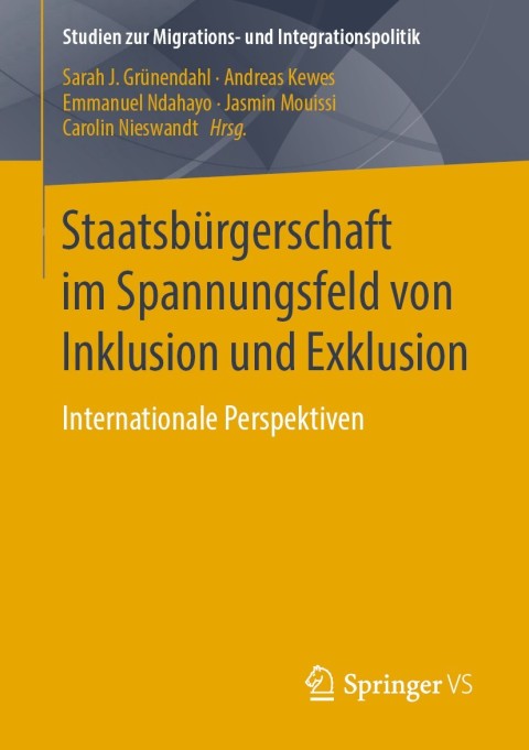 Cover image for book Staatsbürgerschaft im Spannungsfeld von Inklusion und Exklusion