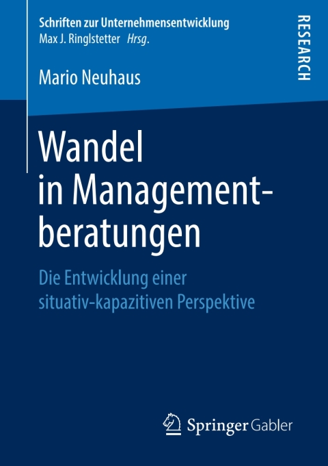 Cover image for book Wandel in Managementberatungen