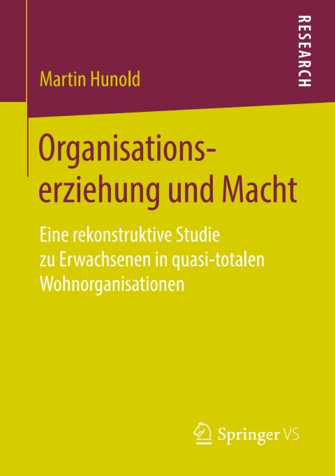 Cover image for book Organisationserziehung und Macht