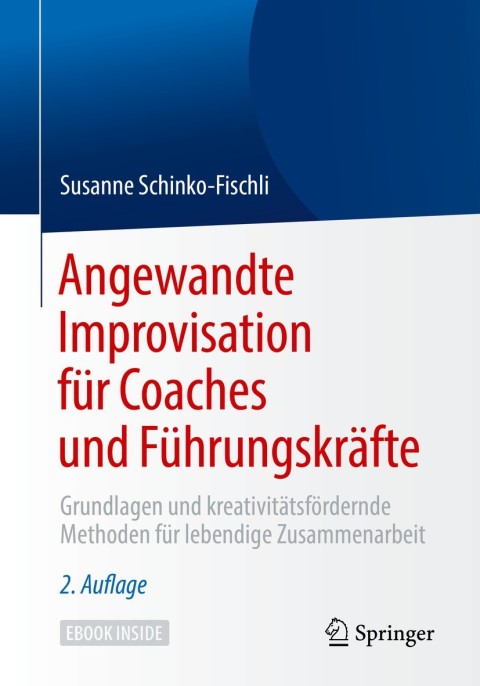 Cover image for book Angewandte Improvisation für Coaches und Führungskräfte