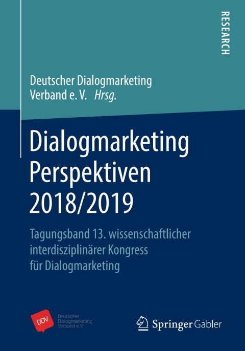Cover image for book Dialogmarketing Perspektiven 2018/2019