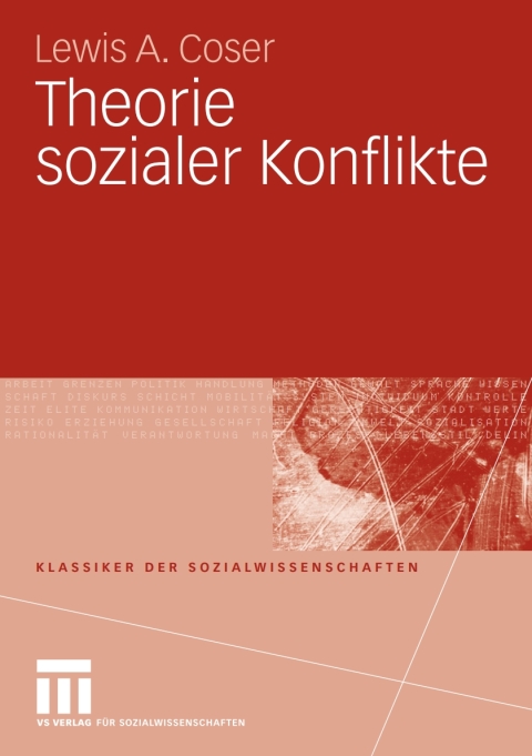 Cover image for book Theorie sozialer Konflikte