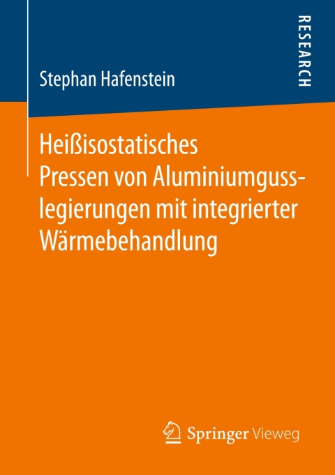 Cover image for book Heißisostatisches Pressen von Aluminiumgusslegierungen mit integrierter Wärmebehandlung