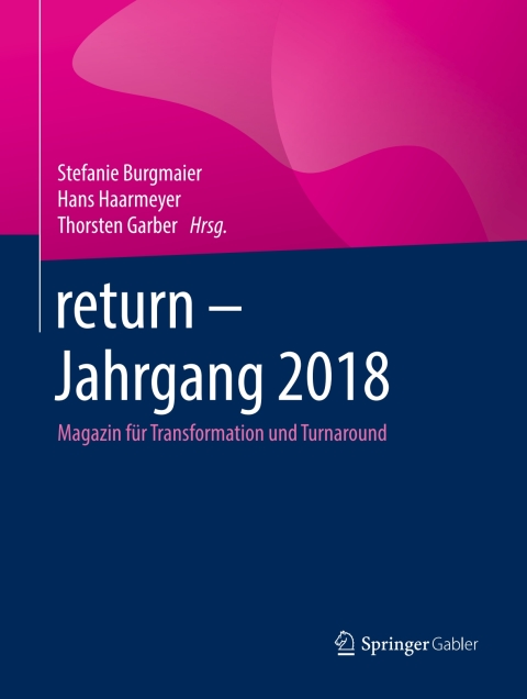 Cover image for book return - Jahrgang 2018