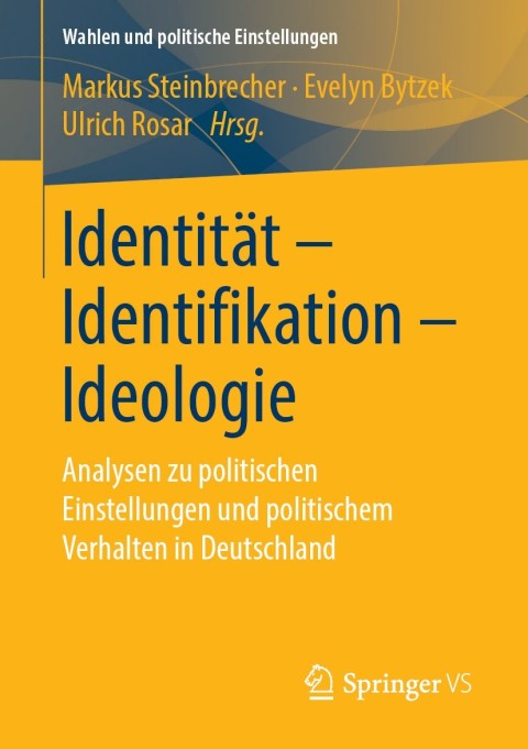 Cover image for book Identität - Identifikation - Ideologie