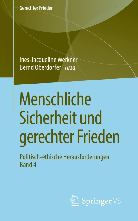 Cover image for book Menschliche Sicherheit und gerechter Frieden
