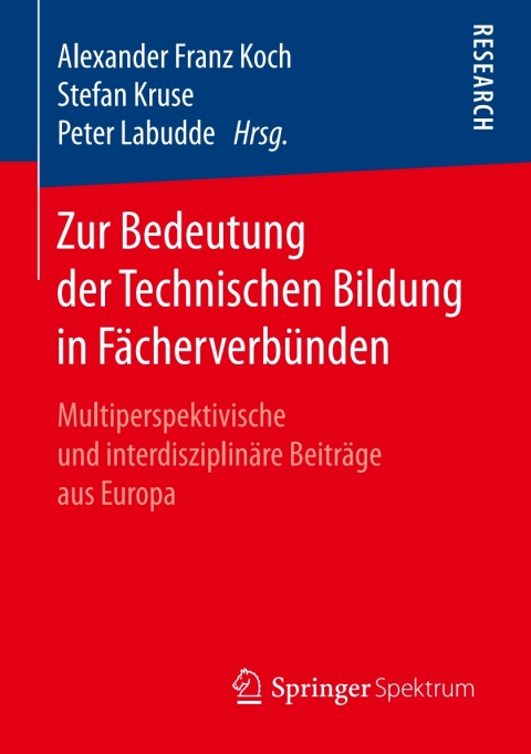 Cover image for book Zur Bedeutung der Technischen Bildung in Fächerverbünden