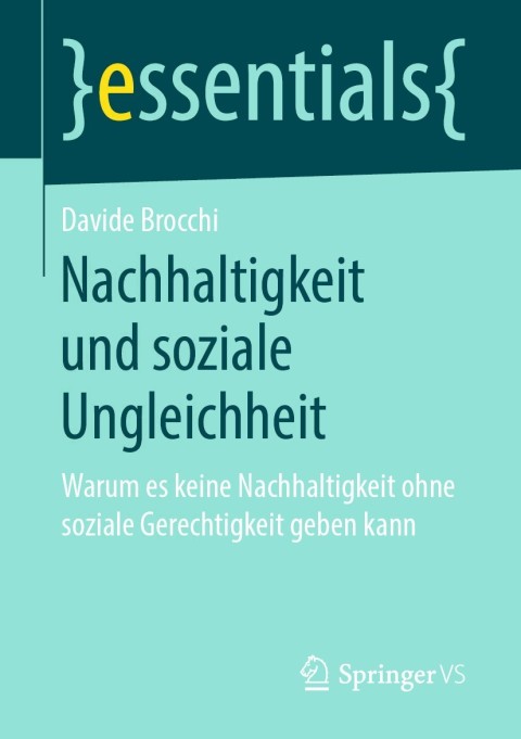 Cover image for book Nachhaltigkeit und soziale Ungleichheit